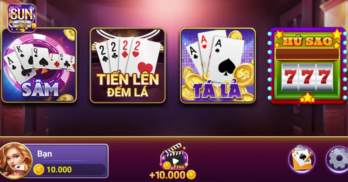 Sun52 ⭐️ Trải Nghiệm Nhanh | Link Tải App Nhận 50K Free 12 Khuyến mãi và ưu đãi khi nạp tiền – Tăng thêm giá trị cho mỗi giao dịch