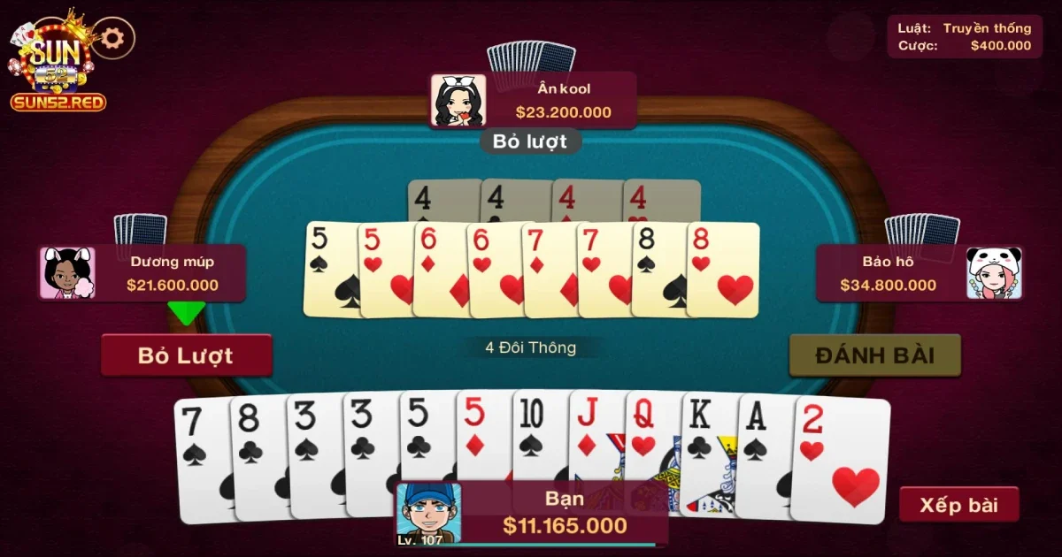 Cách Chơi Bài Tiến Lên Miền Nam Trên Nền Tảng Của Sun52 3 Cách chơi bài tiến lên miền Nam để thắng nhanh