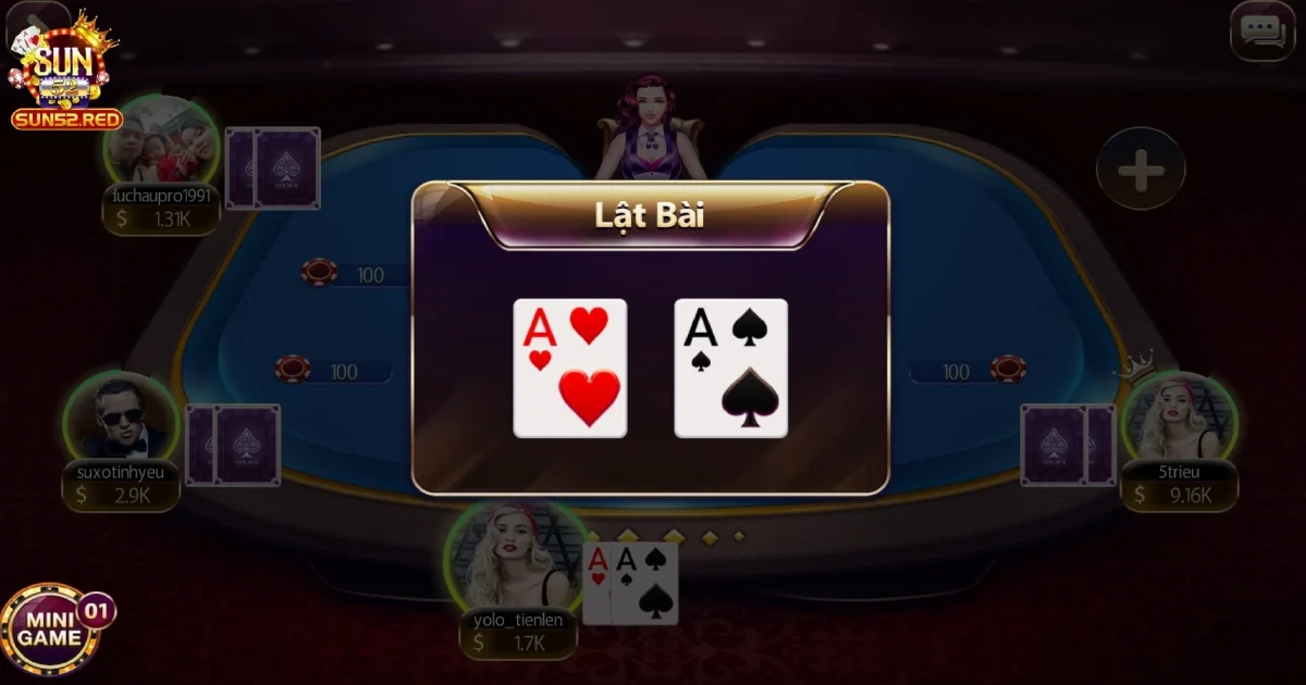 Cách Chơi Bài Xì Tố Tại Sun52 Dễ Hiểu Dành Cho Người Mới 2 Hướng dẫn chi tiết cách chơi bài xì tố trên Sun52