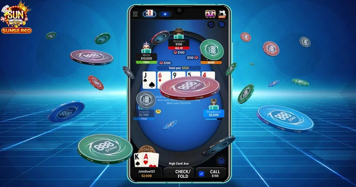 Cách Chơi Bài Poker Tại Sun52 Từ Cơ Bản Đến Nâng Cao 2 Cách thức tham gia chơi bài poker trên Sun52 nhanh chóng