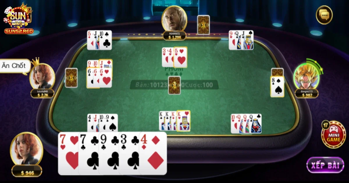 Khám Phá Cách Đánh Bài Phỏm Luôn Thắng Ngay Tại Sun52 2 Cách Đánh Bài Phỏm Luôn Thắng – Kỹ Thuật Chặn Bài Tại Sun52