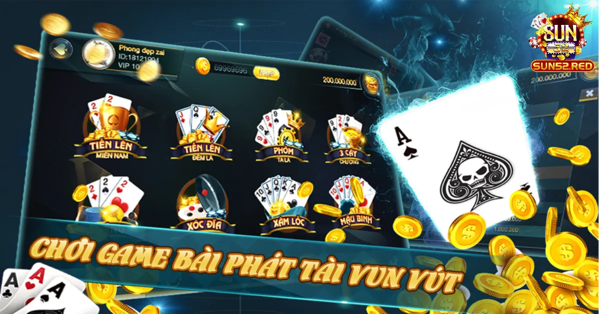 Game Bài Vip79 Tích Hợp Trên Sun52 – Thế Giới Bài Hấp Dẫn 2 Thử sức các siêu phẩm game bài Vip79 hot nhất hiện nay