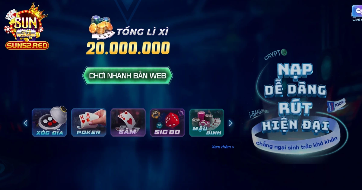 Game Bài Win79 Trên Sun52 – Đa Dạng Thể Loại Bài Siêu Cuốn 2 Top game bài Win79 hot nhất hiện nay